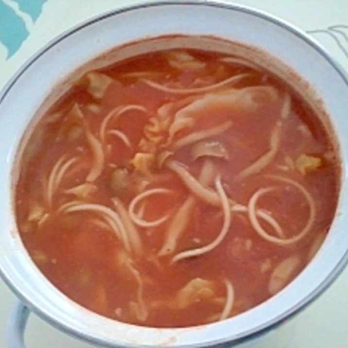 和風トマトにゅうめん++